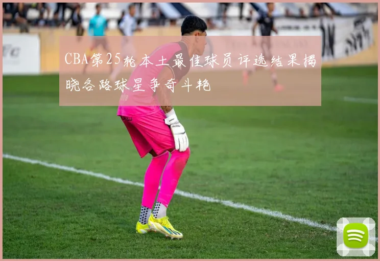 CBA第25轮本土最佳球员评选结果揭晓各路球星争奇斗艳